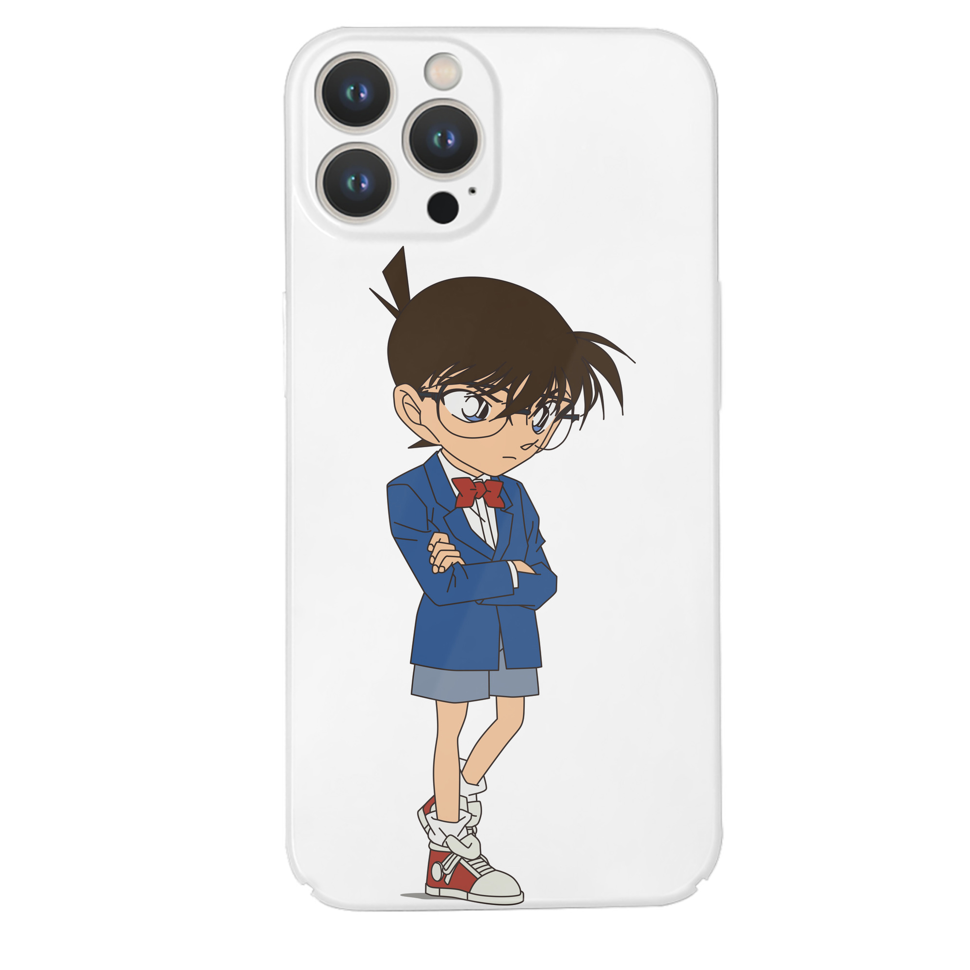 （画像用） 名探偵コナン 江戸川 コナン Detective Conan Conan Edogawa 【iPhone 14シリーズ対応】ハードケース